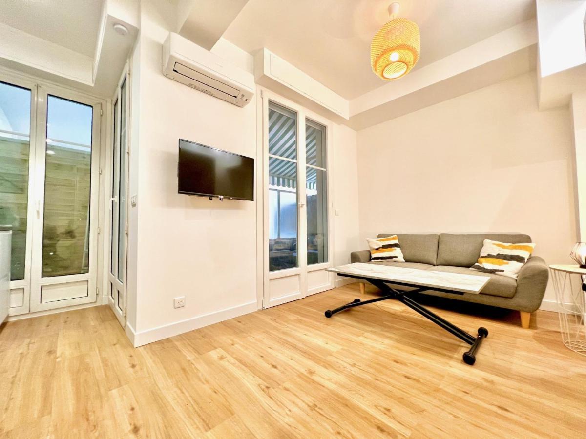 Aparthotel Riviera Superbe Studio Terrasse 100M Promenade Des Anglais Carre D'Or Terrasse Meyerbeer Nice Luaran gambar
