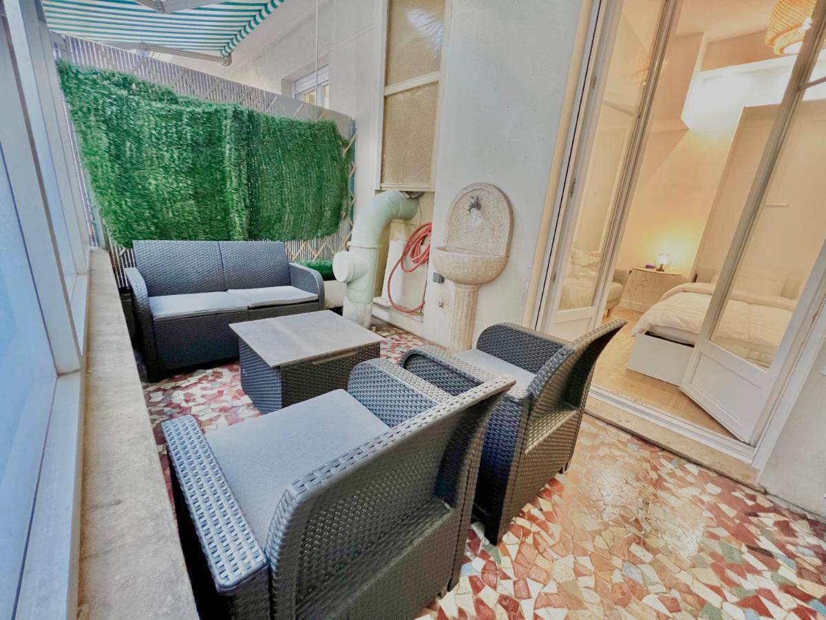 Aparthotel Riviera Superbe Studio Terrasse 100M Promenade Des Anglais Carre D'Or Terrasse Meyerbeer Nice Luaran gambar
